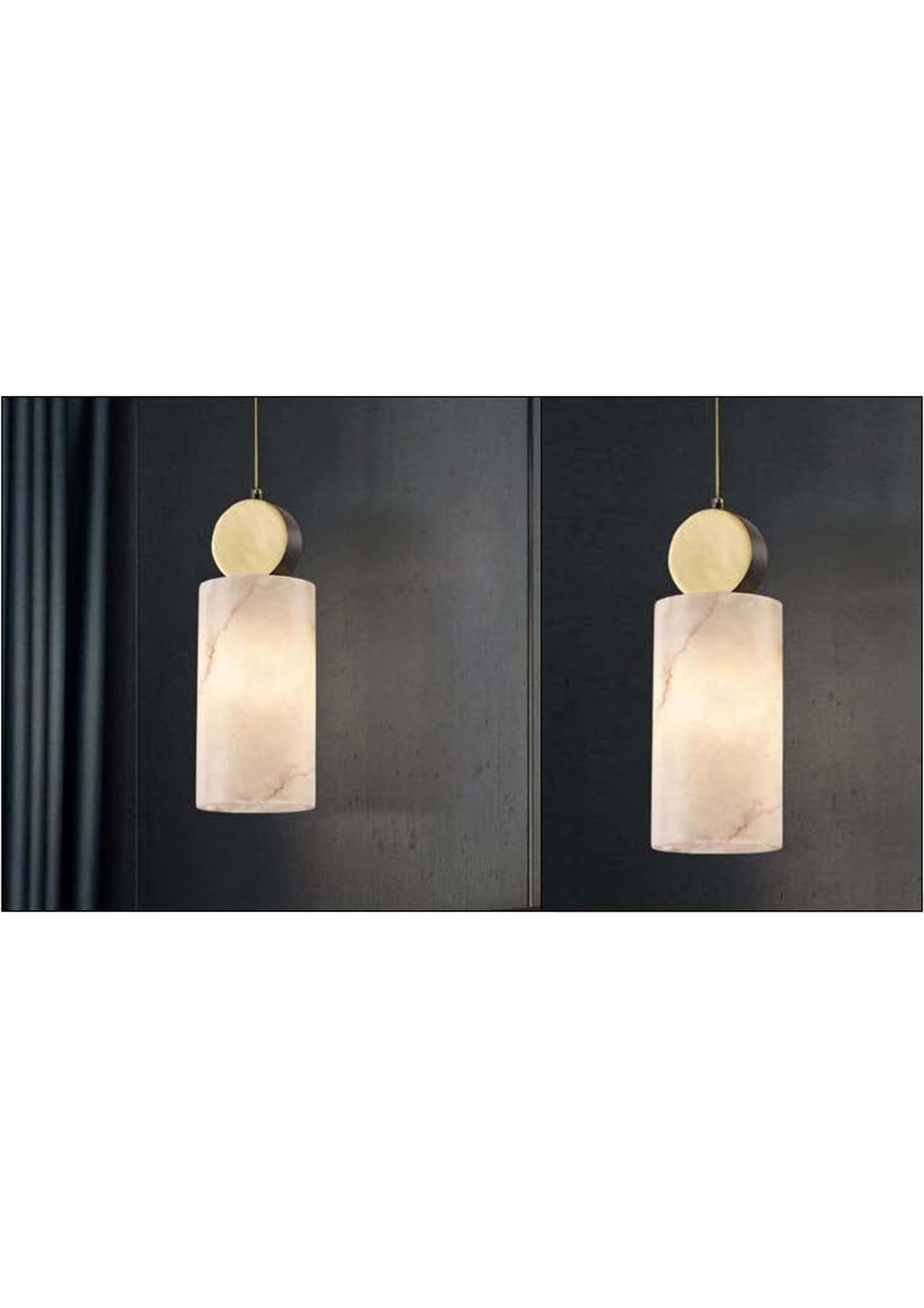 Beyond Lights - Marble Pendant Light- GL
